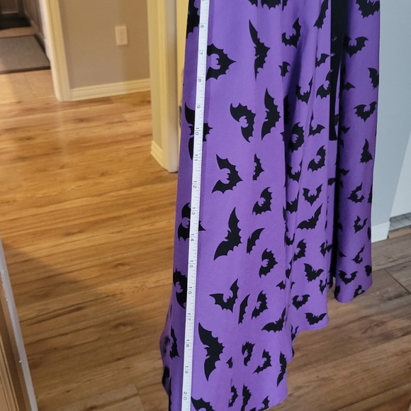 MANEATER SWING DRESS IN BAT PRINT - VIXEN BY MICHELINE PITT - Picture 11 of 12